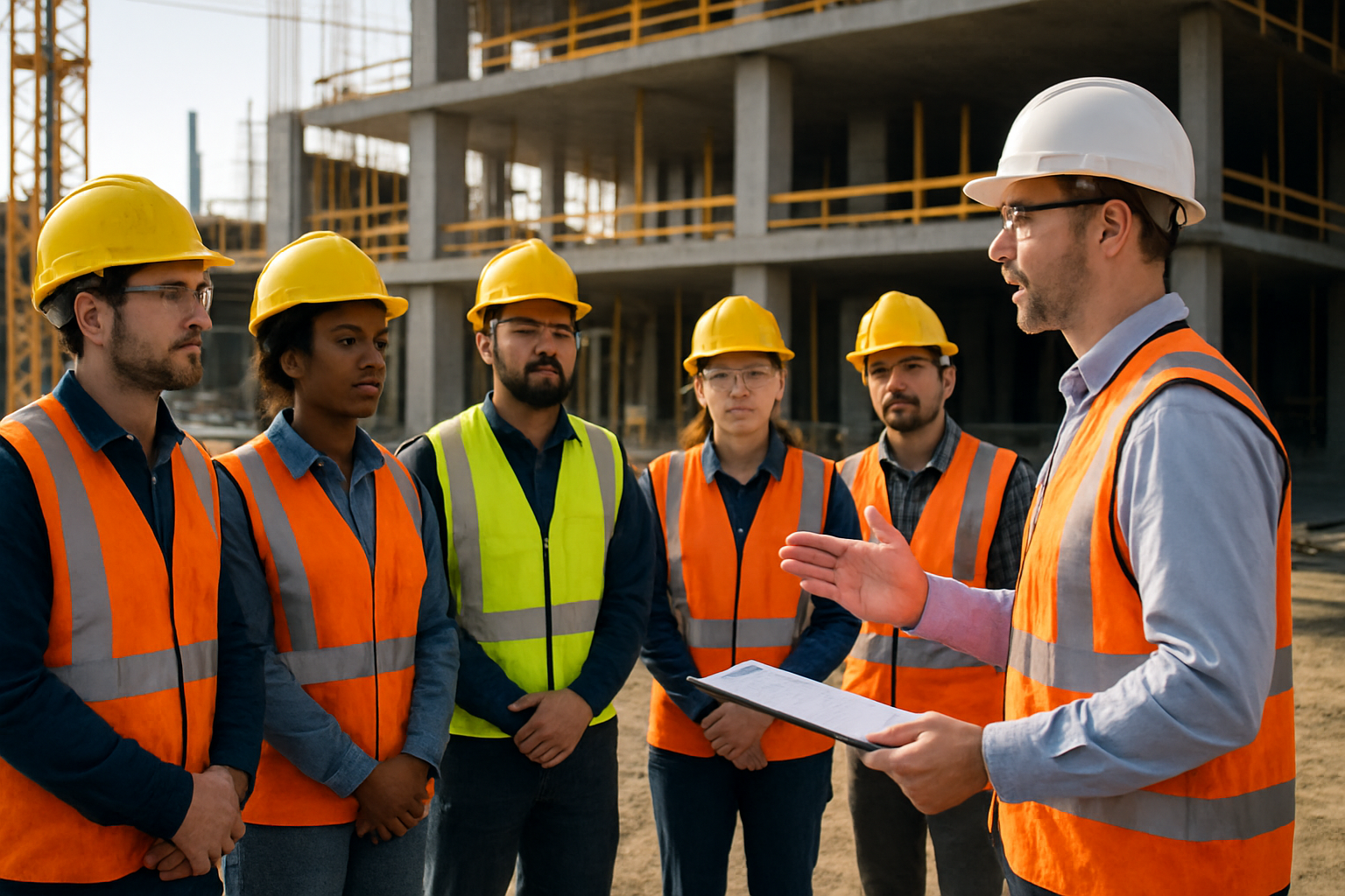 Sikkerhedstræning hos Technobuild DK ApS